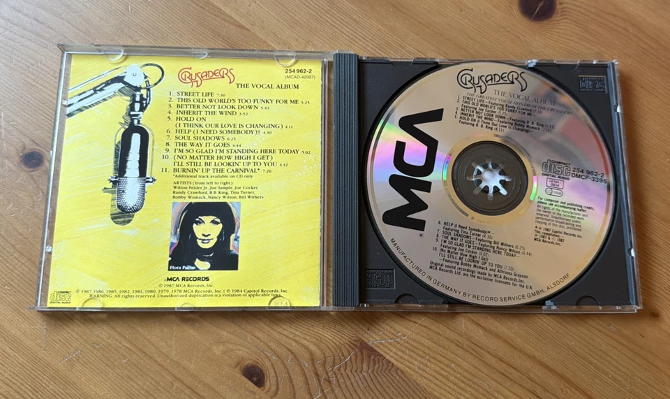 The Crusaders | The Vocal Album | CD | 254962-2 | MCAD-42057 - Bild 3 von 3