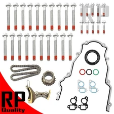 Timing Chain Kit Cylinder Head Bolt Gasket For Chevrolet Express Colorado SS 5.3