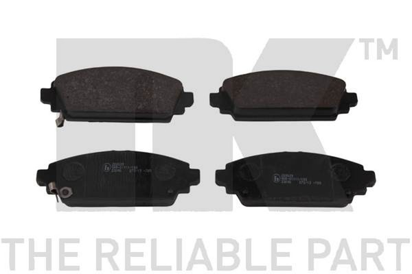 Bremsbelagsatz Scheibenbremse NK 222629 FüR Accord CF CH CL CK CG Honda 6 CH5-image