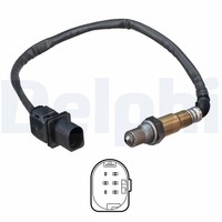 Delphi Lambdasonde Sensor Abgassteuerung ES21168-12B1 FüR Opel Astra Caravan A04