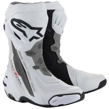 Alpinestars 4101-0975-44 Supertech R Vented Boots 9.5 White