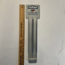 Vintage Eveready Battery Batteries Advertising Store Display Shelf No. F-1802