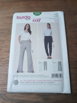 BURDA style Stretch pants Size 18-34 NEW and UNCUT Sewing Patterns