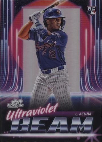 2025 Topps Chrome Cosmic Baseball Nick Kurtz Ultraviolet Beam RC 