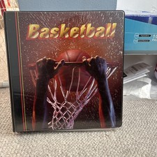 Basketball Binder Full Of Basketball Cards From 1995-1999 More Then 250 Cards