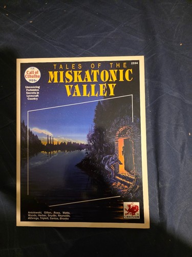 Tales of the Miskatonic Valley for Call of Cthulhu - Handouts Intact - Map Loose
