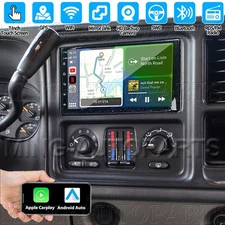For Chevy Silverado 1500 2500 3500 2003-2006 Android 15 Carplay Radio Navigation
