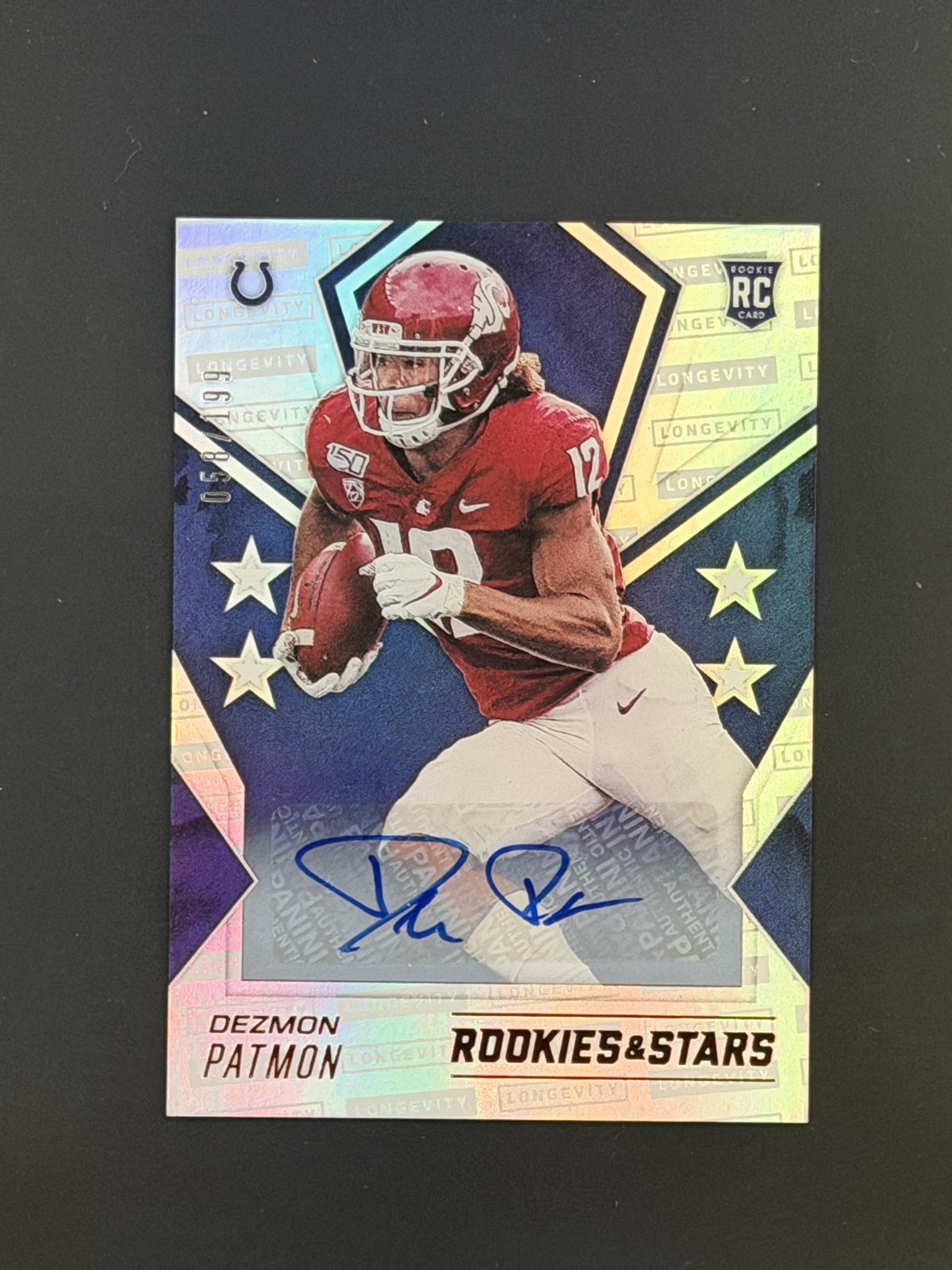 Dezmon Patmon Panini Rookies & Stars #173 Longevity Signatures