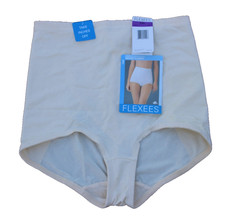 Vntg Flexees Firm Control Instant Slimmer Nude Brief Girdle XXL Style 6854 NWT