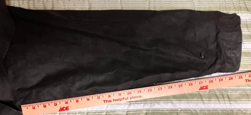 Kakadu Traders Mens Cotton Oilskin Duster Size Lg Drover Rain Coat Australia image 13