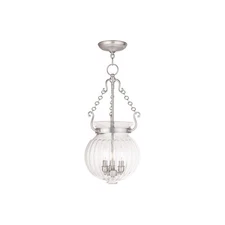 Livex Lighting 50505-91 Everett Pendant Brushed Nickel