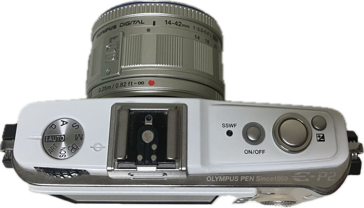 Olympus Pen E-P2 Mirrorless Camera Lens KIT Body Black Operation
