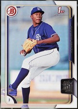 2015 Bowman Draft #180 Austin Smith Baseball EX