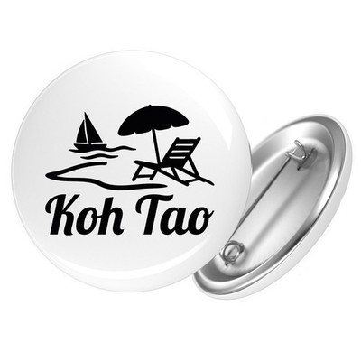 Button Koh Tao Inselmotiv Thailand Geschenkidee Koh Tao Geschenk Präsent Mitbrin