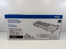 Brother TN660 High Yield Toner Cartridge Genuine OEM Sealed