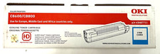OKI Genuine Original Toner Cartridge Cyan for C8600/C8800 (P/N:  43487711)