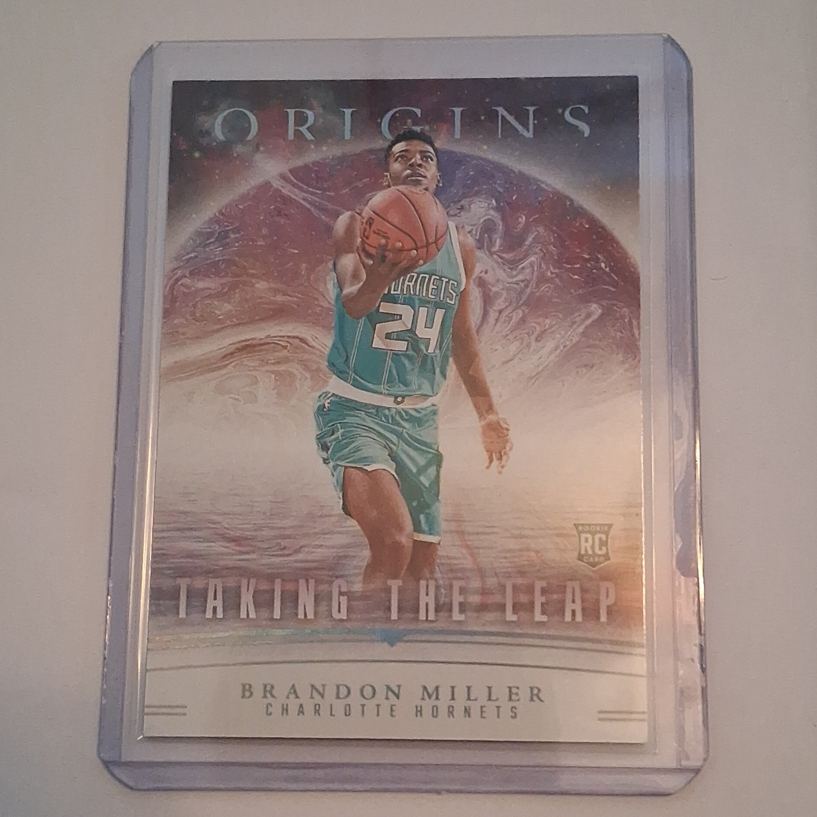 2023-24 Panini Origins Brandon Miller #23 Taking the Leap Charlotte Hornets