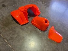 YAMAHA YT60 TRI ZINGER 84-85 ZEST ORANGE COMPLETE PLASTIC FENDER KIT YT 60