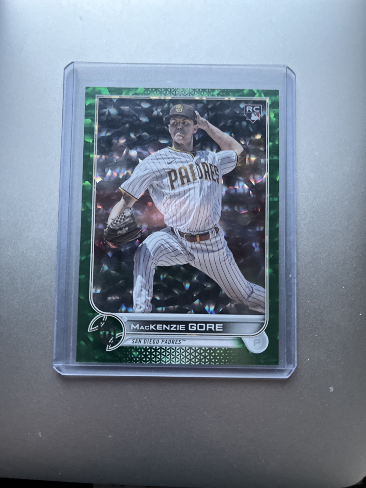 2022 Topps Update Series - Mackenzie Gore #US81 Green Foil /499 (RC)