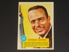 Topps Astronauts 3-D, 1963, (R709-6), #49, VERY NICE CARD !!!!!! Scott Carpenter