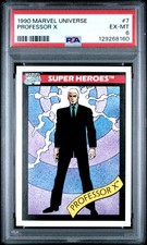 1990 MARVEL UNIVERSE #7 PROFESSOR X PSA 6