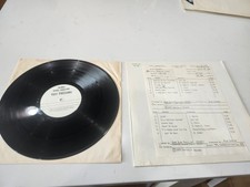 Blondie Parallel Lines 1978 Vinyl Lp Chrysalis CHR 1192 Test Pressing