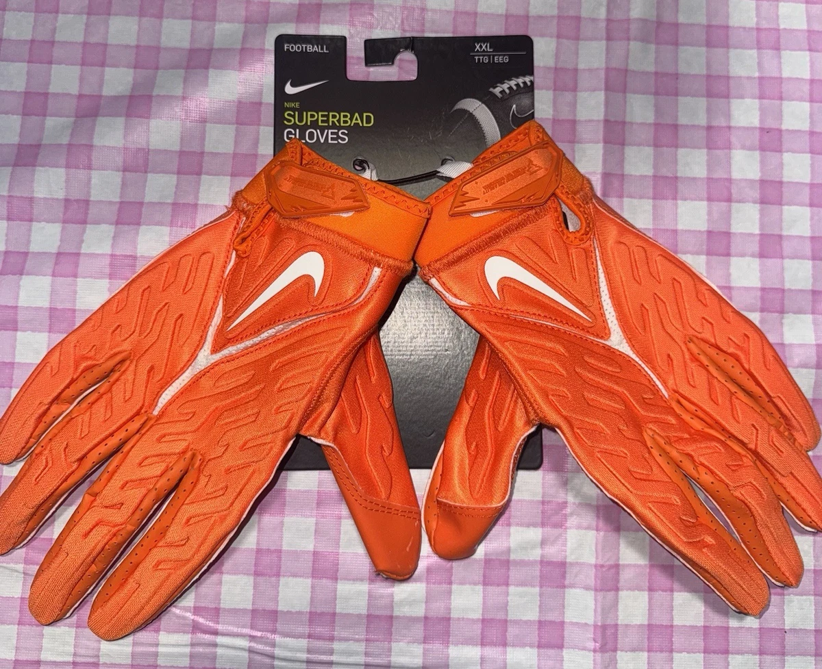 Orange Nike Football Gloves for sale - eBay