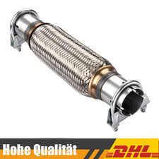 Flexrohr 45 x 200 mm Montage ohne Schweißen passend für VW Polo 9N 1.2 1.4