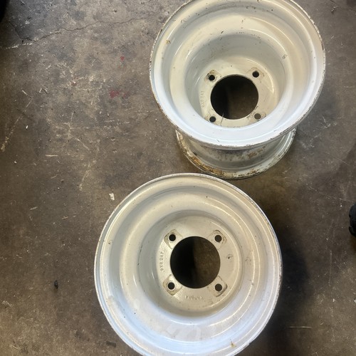 88-02 YAMAHA BLASTER 200 YFS200 REAR BACK WHEELS RIMS PAIR - Picture 3 of 3