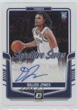 2024-25 Panini Donruss Optic Signature Series Dillon Jones #SS-JGT Auto 0n2k