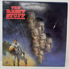 The Right Stuff LaserDisc 20027 Widescreen LD WS 1983 Laser Disc Ed Harris Quaid