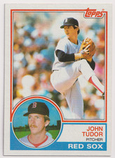 1983 Topps #318 John Tudor Boston Red Sox