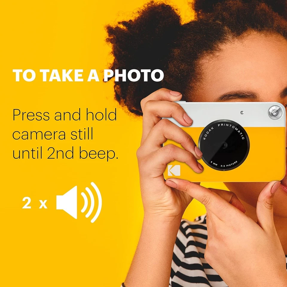 Kodak Printomatic Digital Instant Print Camera - Full Color Prints On ZINK 2 x 3 - Image 2 of 4