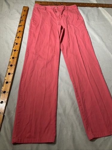 Polo Ralph Lauren Pants Youth Boys Size 16 Pink Chino Cotton Casual Preppy - Picture 4 of 14