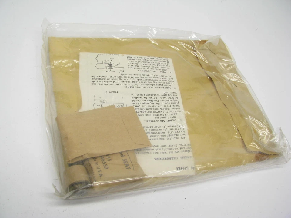 Kit de reconstrucción de carburador Hygrade A61CX para Oldsmobile Super 88 98 1951-1953 WCFB Foto 2 de 3