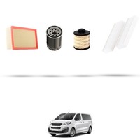 Hoffcar Set Service - 4 Filter FüR Peugeot Reisender 2.0 Bluehdi 110Kw Von 201