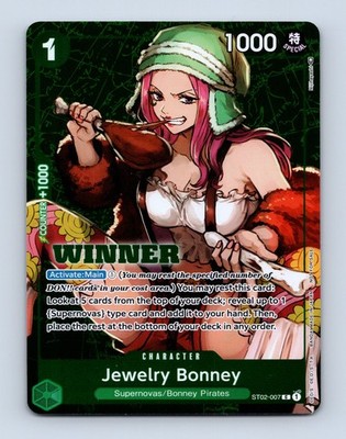 Jewelry Bonney Tournament Pack Vol. 3 Winner C PR ST02-007 One