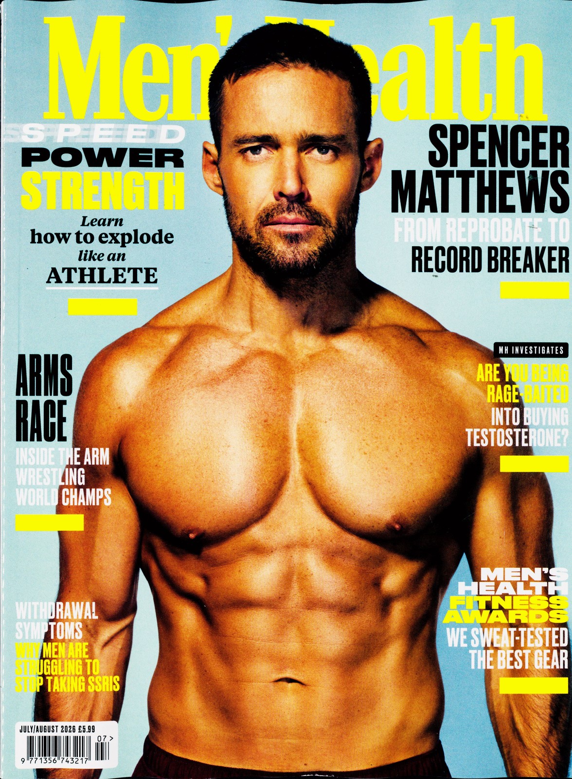 MENS HEALTH MAGAZINE JUL 26