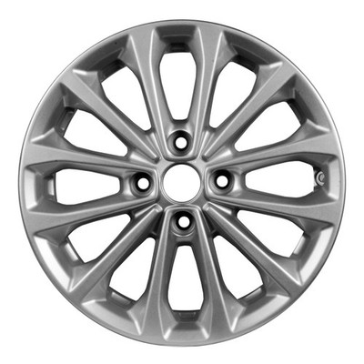 16x6.5'' Factory OEM Silver Aluminum Wheel Rim for 2014-2018 Ford Fiesta