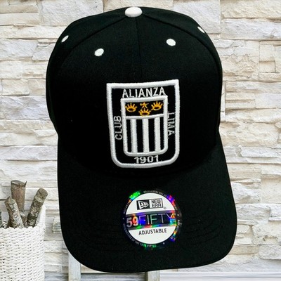 NEW ALIANZA LIMA PERUVIAN SOCCER CLUB MEN'S ADJUSTABLE STRAPBACK BASEBALL HAT