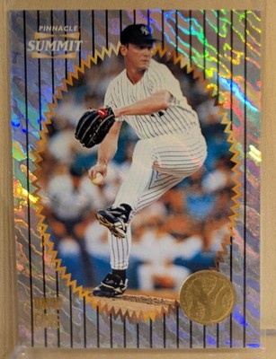 1996 Pinnacle Summit ABOVE AND BEYOND #48  David Cone Yankees RARE PARALLEL
