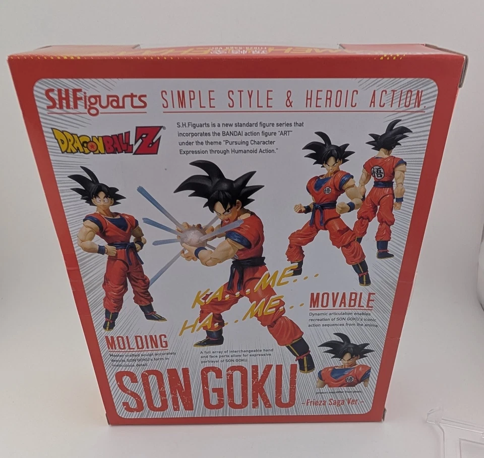 Authentic SH Figuarts SON GOKU Frieza Saga SDCC 2015 Version Sealed - Image 3 of 4