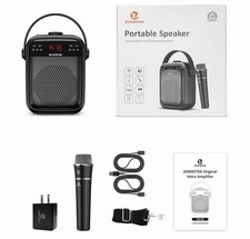 Voice Amplifier Wless 25W Portable PA System Microphone for Teachers Tour G