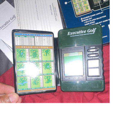 HTC Executive Golf Computerized Handheld Game WG-59C 1993