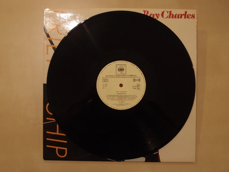 Ray Charles_Friendship_LP_Supraphon (Czech Edition) - Image 3 of 4