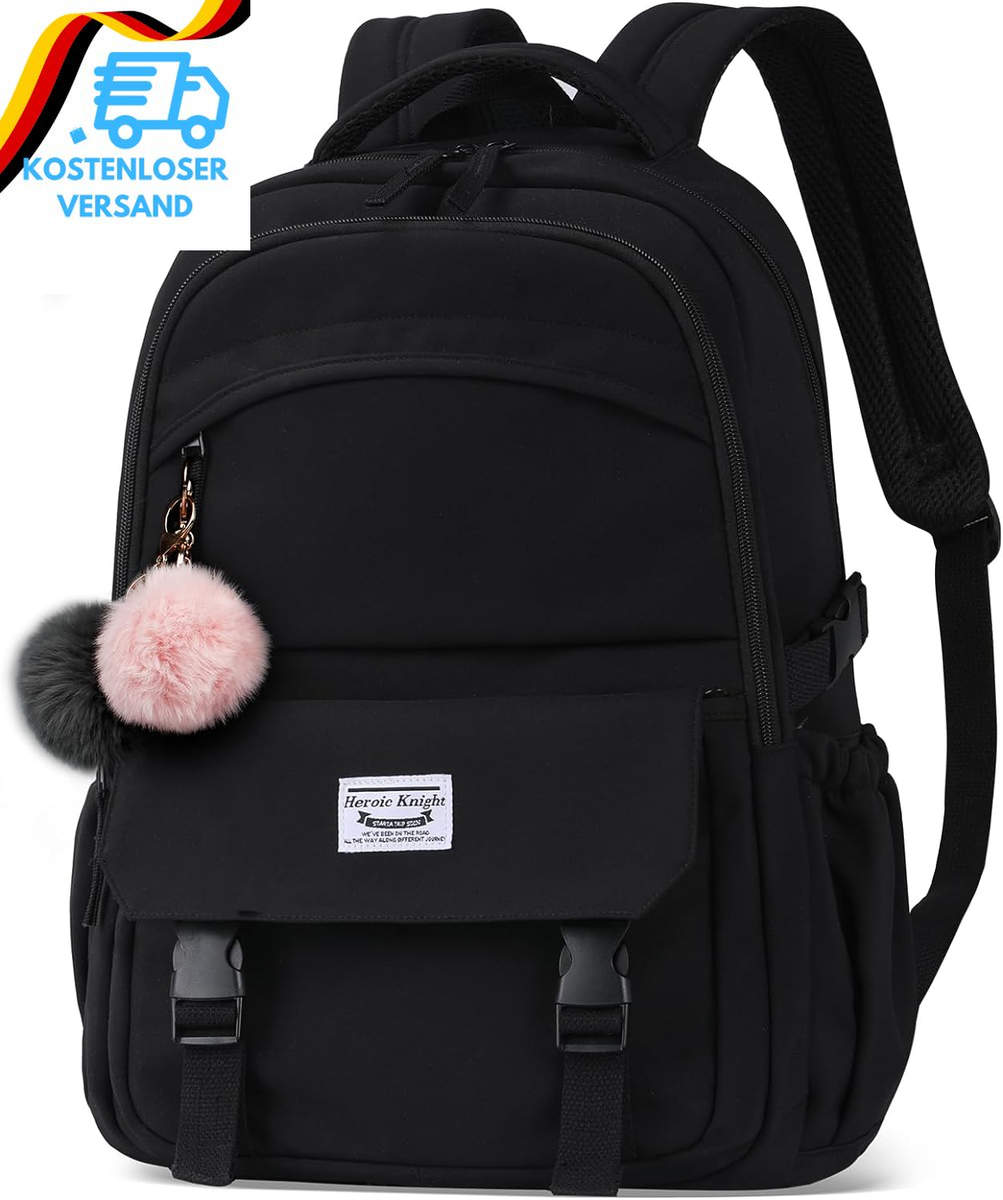 HEROIC KNIGHT Schulrucksack Jungen Mädchen Groß Rucksack Damen