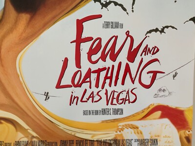 FEAR AND LOATHING IN LAS VEGAS,JOHNNY DEPP, DEL TORO, RARE