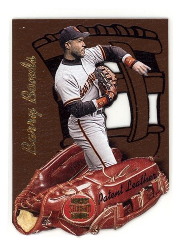BARRY BONDS 1997 Stadium Club Patent Leather Members Only #PL3