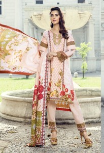 Details about ORIGINAL MONSOON SALWAR KAMEEZ UNSTITCHED CAMBRIC SUIT 2019 NEW VOL 2 BABY PINK