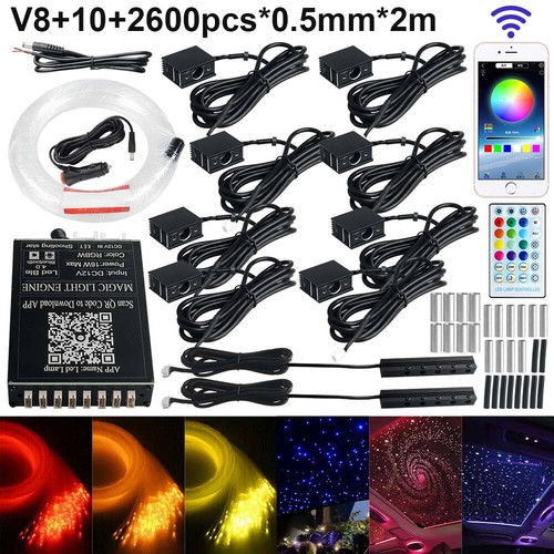 800PC Car/Home Headliner Sky Starlight Roof Ceiling Light Shooting Star Meteors - Bild 35 von 35